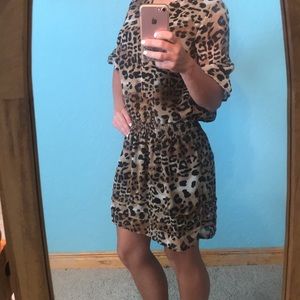boutique leopard dress